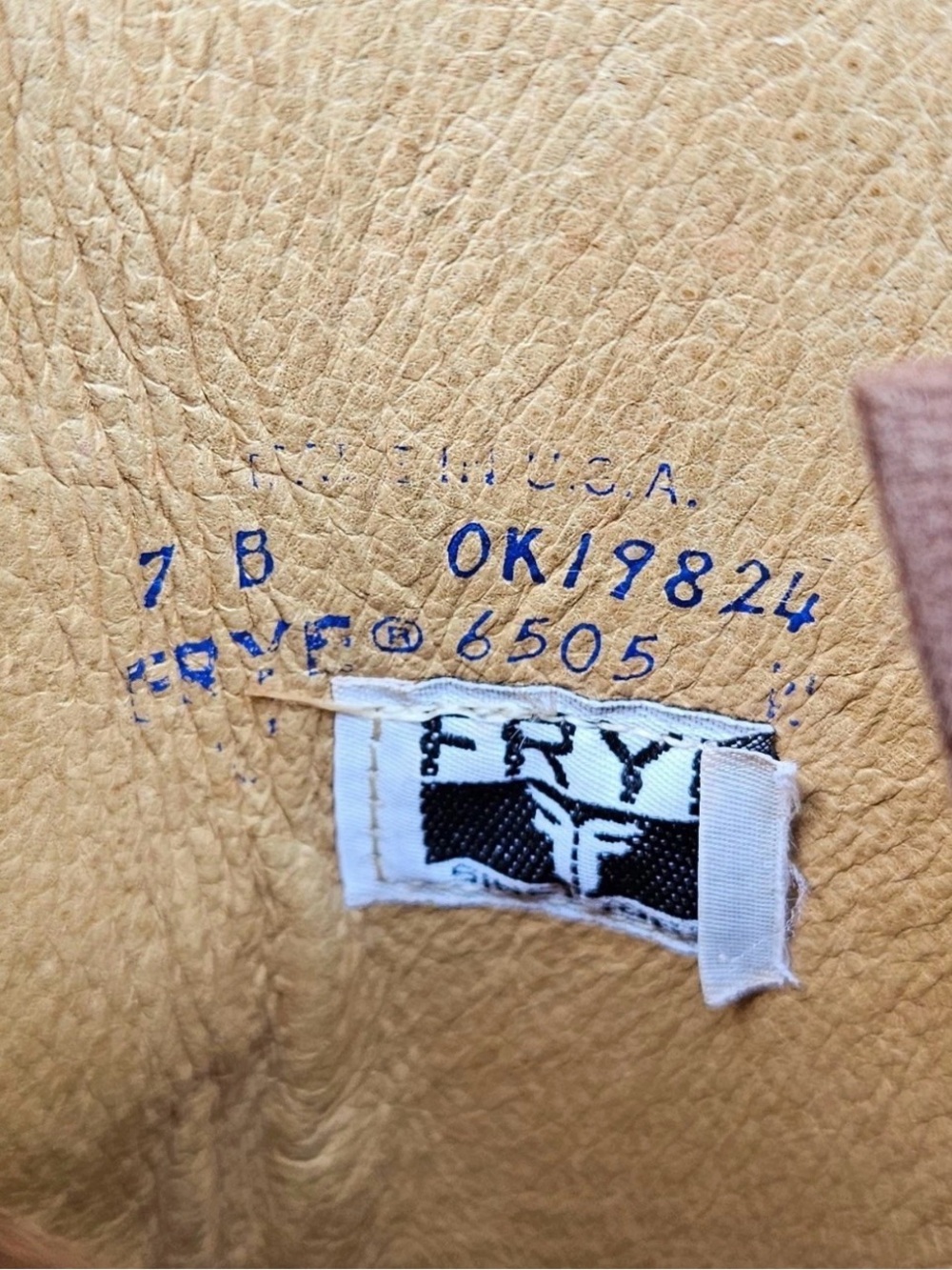 VINTAGE FRYE 15” TALL CAMPUS BOOTS SZ 7 - Picture 13 of 16